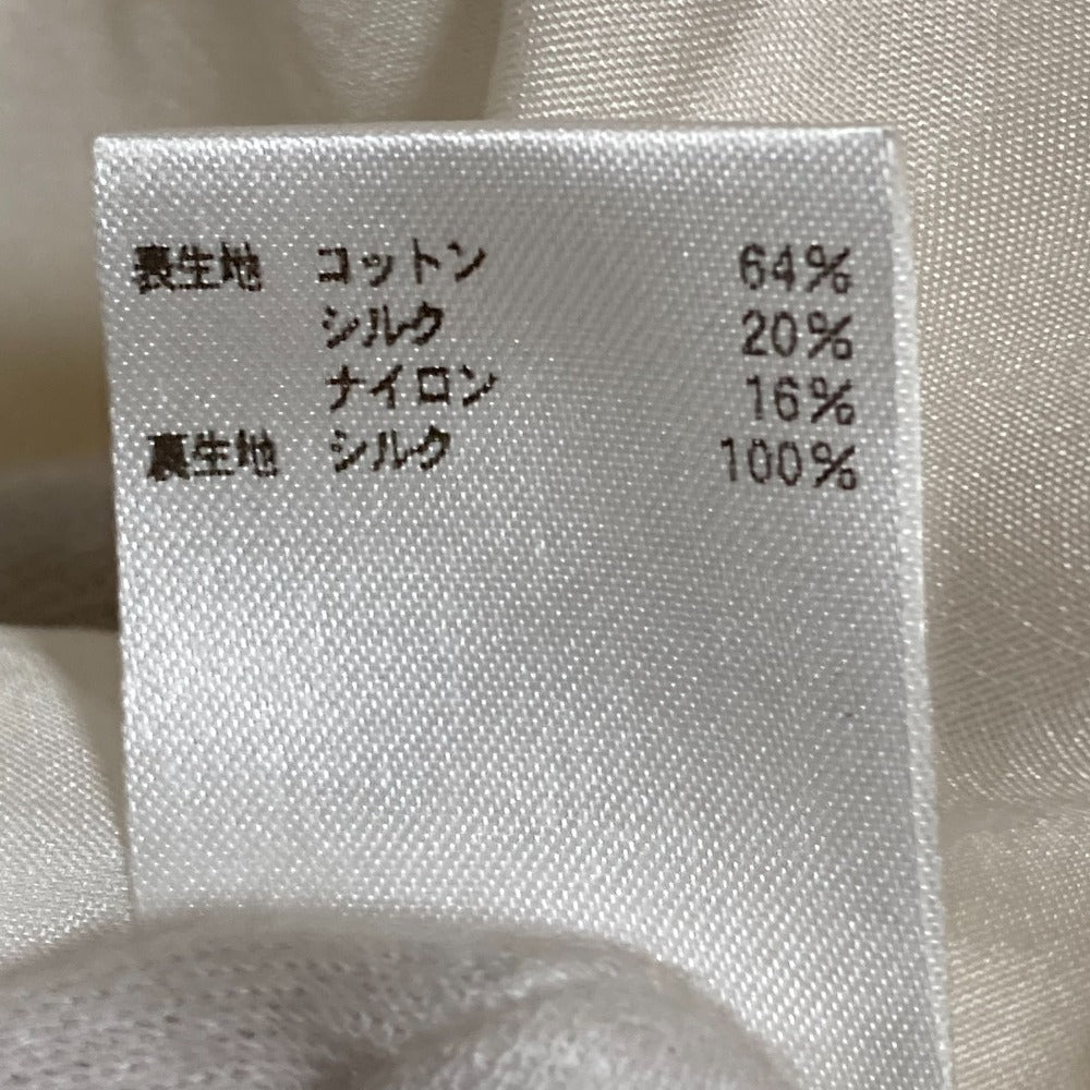 ブラミンク コットンシルクジャカードワンピース