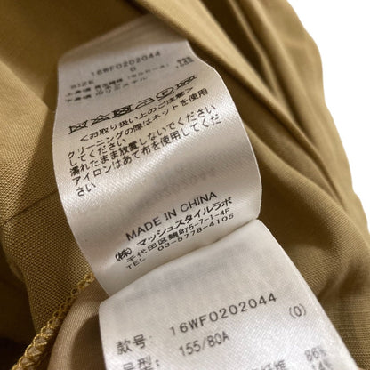 Kei Shirahata スタイリング ギャザー ドッキング ロング ドレス