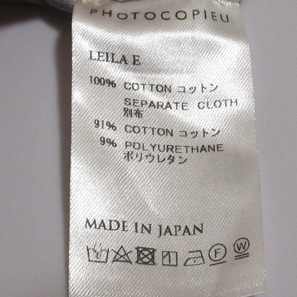 フォトコピュー LEILA E ブラウス