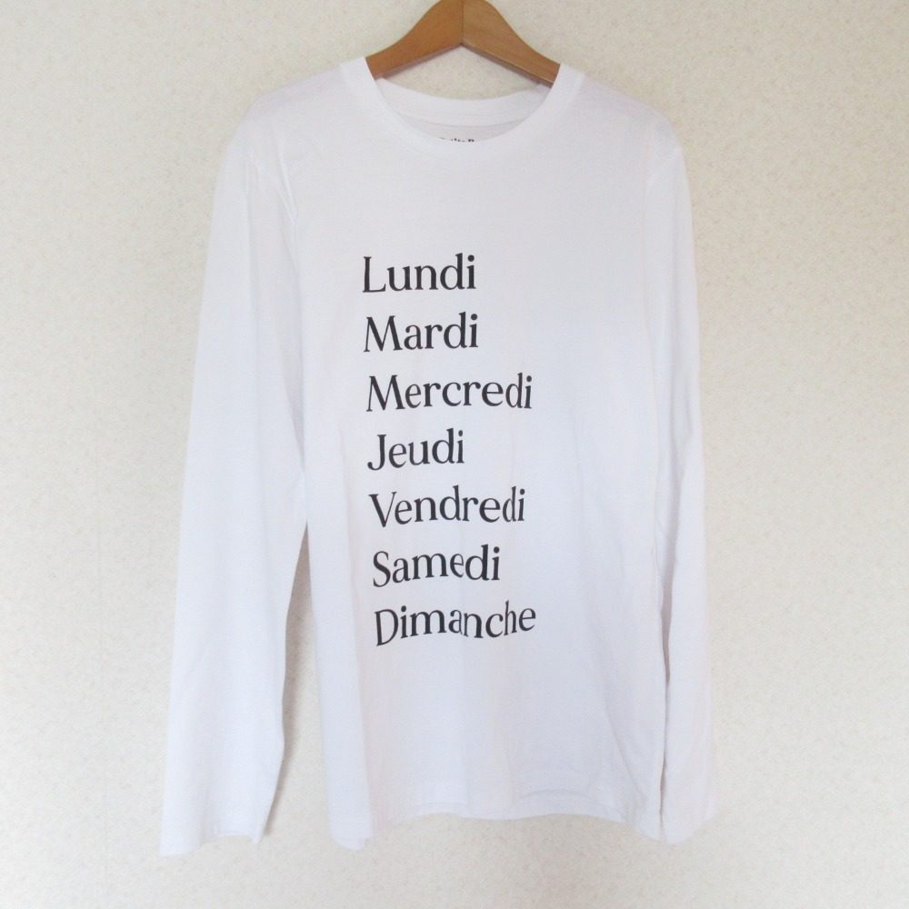 レ プティ ベーシック 長袖 プリント Tシャツ