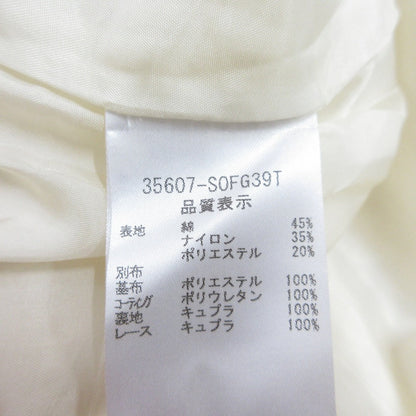 フォクシー Coquille Dress フェイクレザーワンピース