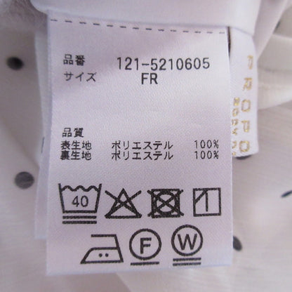 プロポーションボディドレッシング ドットショートスリーブブラウス