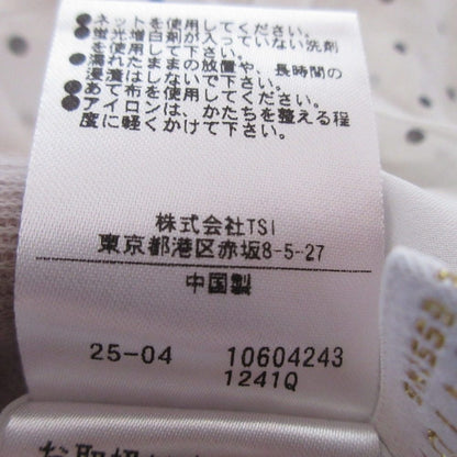 プロポーションボディドレッシング ドットショートスリーブブラウス