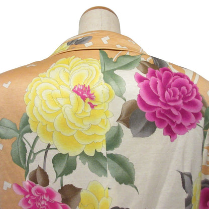 LEONARD FASHION コットン ストレッチ テーラード ジャケット