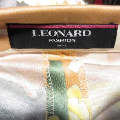 LEONARD FASHION コットン ストレッチ テーラード ジャケット