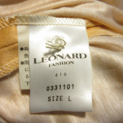 LEONARD FASHION コットン ストレッチ テーラード ジャケット