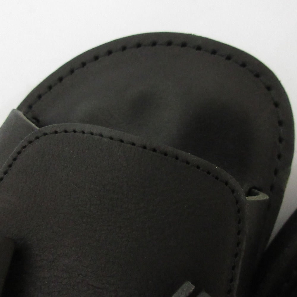 オーガニックハンドルーム LAMBETH レザーフラットサンダル