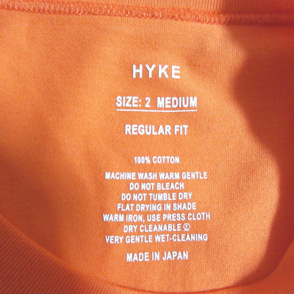 HYKE ノースリーブ コットンカットソー