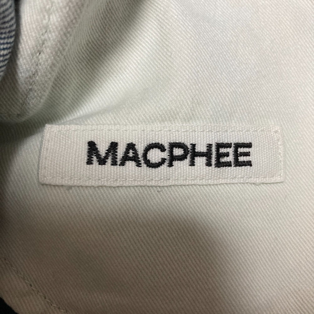 MACPHEE オーガニックデニム ワイドパンツ