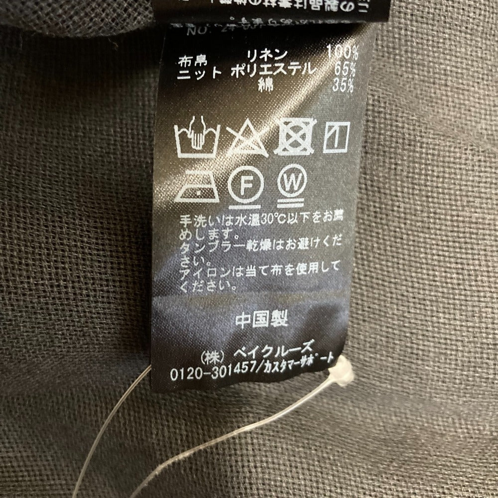 エーピーストゥディオ リネンメッシュブラウス
