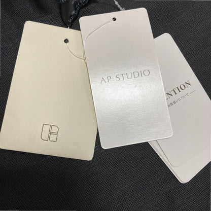 エーピーストゥディオ リネンメッシュブラウス