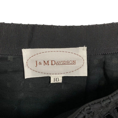 J&M デヴィッドソン カット レース スカート