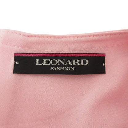 LEONARD フラワープリント 2WAY カーディガン ドレスセット