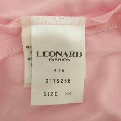 LEONARD フラワープリント 2WAY カーディガン ドレスセット
