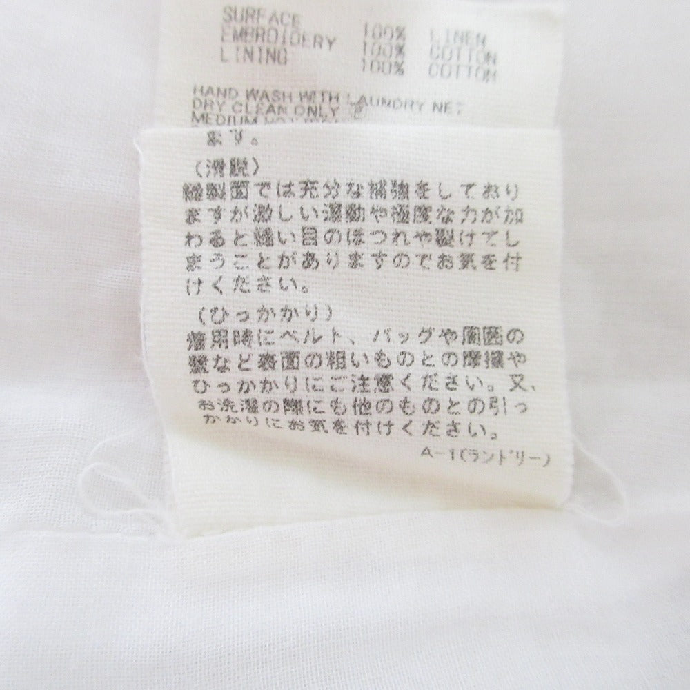 mina perhonen laundry tambourine 刺繍 リネン ドレス