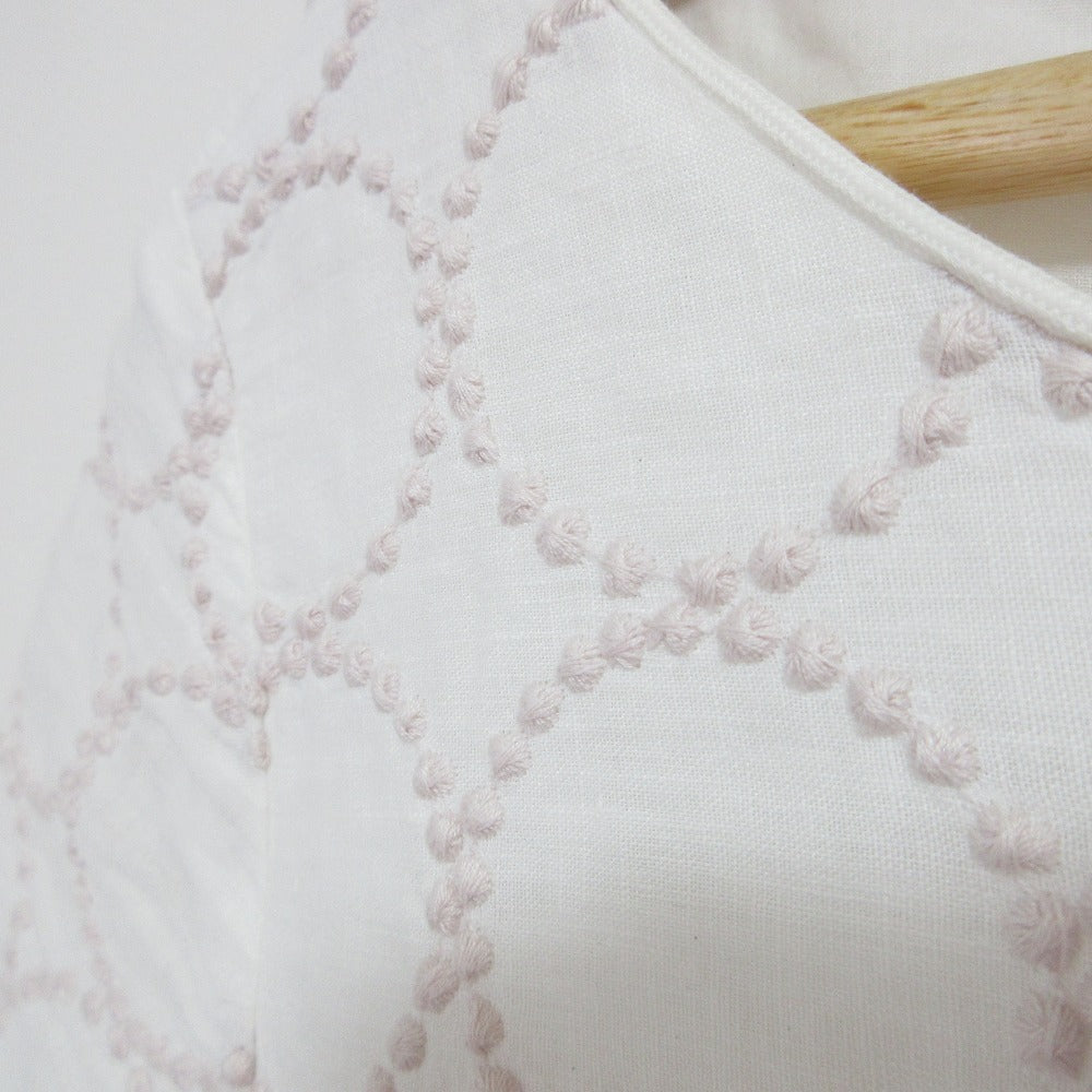 mina perhonen laundry tambourine 刺繍 リネン ドレス