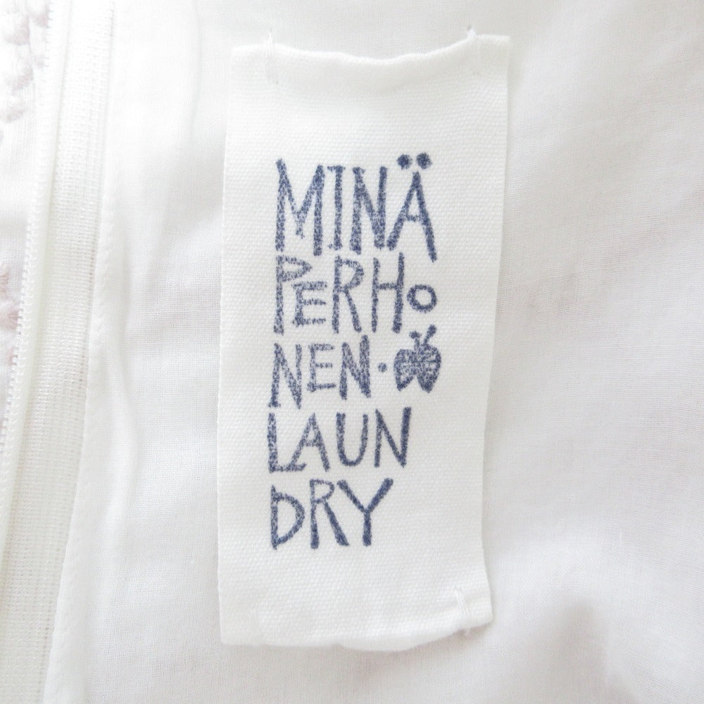 mina perhonen laundry tambourine 刺繍 リネン ドレス
