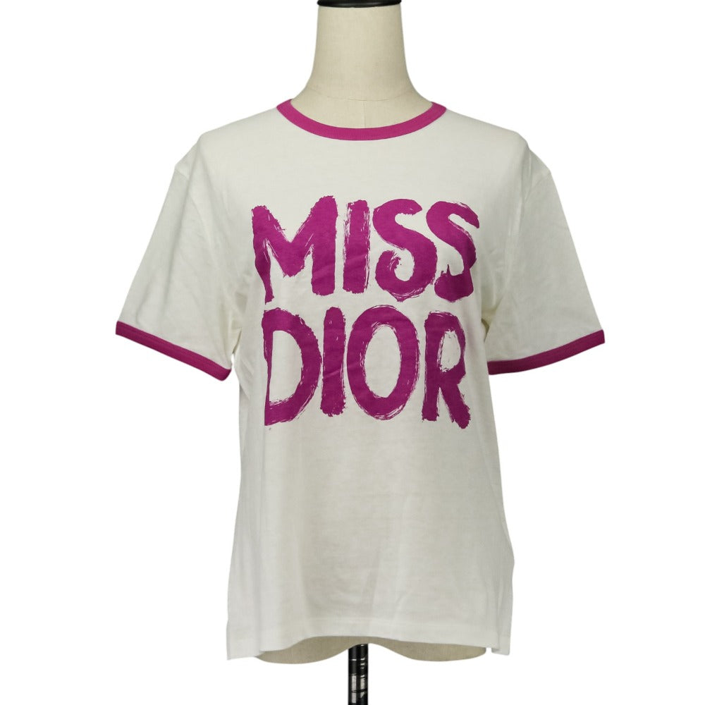 クリスチャンディオール MISS DIOR GRAFFITI コットンリネン Tシャツ