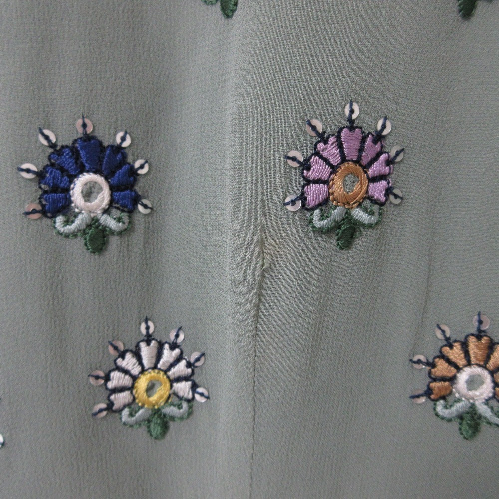 GRACE CONTINENTAL 刺繍 ロング ドレス