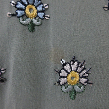 GRACE CONTINENTAL 刺繍 ロング ドレス