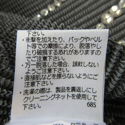 スペッチオ ビジュー刺繍プリーツトップス