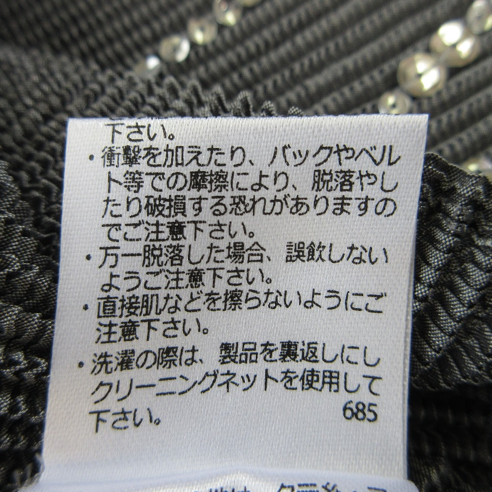 スペッチオ ビジュー刺繍プリーツトップス