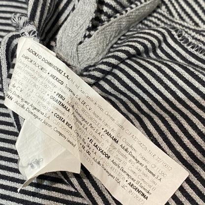 アドルフォドミンゲス コットンボーダーポロシャツ