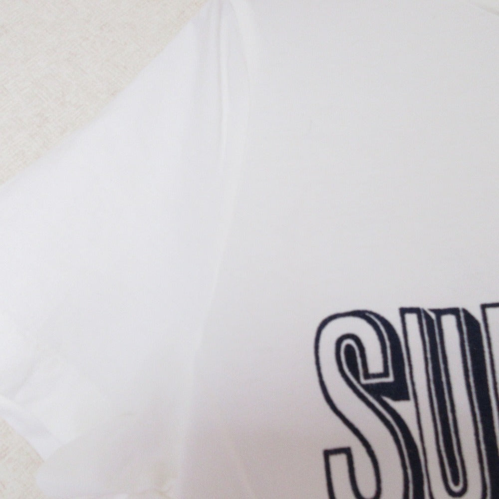レミレリーフ プリントクルーネック半袖Tシャツ