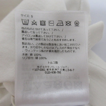 モンクレール ロゴ刺繍半袖Tシャツ