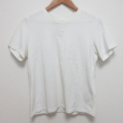 モンクレール ロゴ刺繍半袖Tシャツ