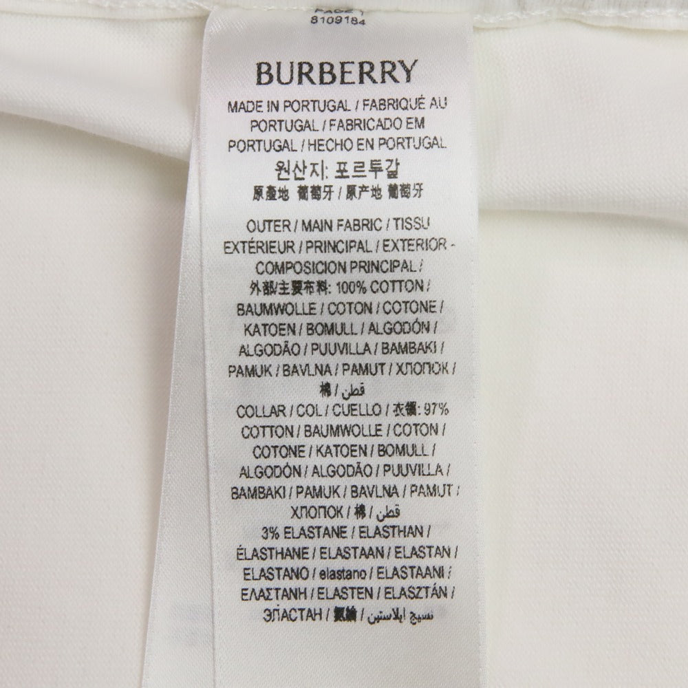 バーバリー フェスティバル コットンTシャツ