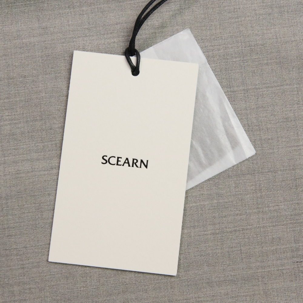 SCEARN ウール シルク パンツ