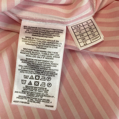 Brooks Brothers スーピマ コットン ストライプ 長袖 シャツ