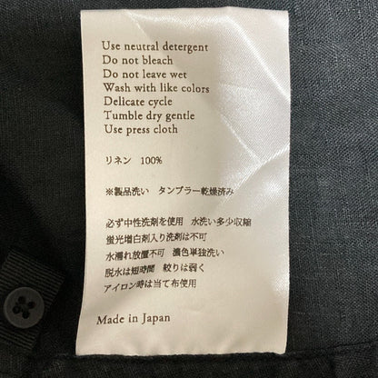 NO CONTROL AIR Vネック リネン シャツ