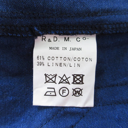 R&D.M.Co- OLD MAN'S TAILOR コットン リネン オーバーオール