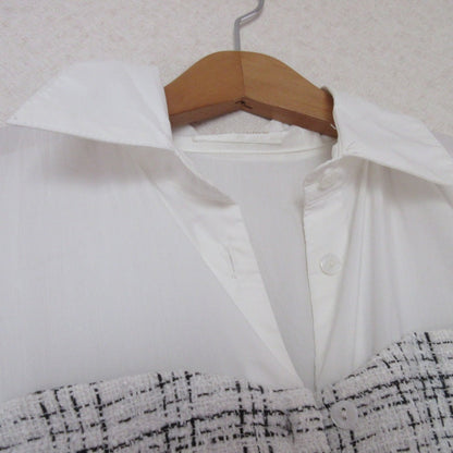 And Couture ツイード コンボ ドレス