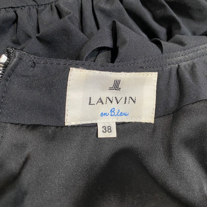 ランバンオンブルーパフスリーブワンピース
