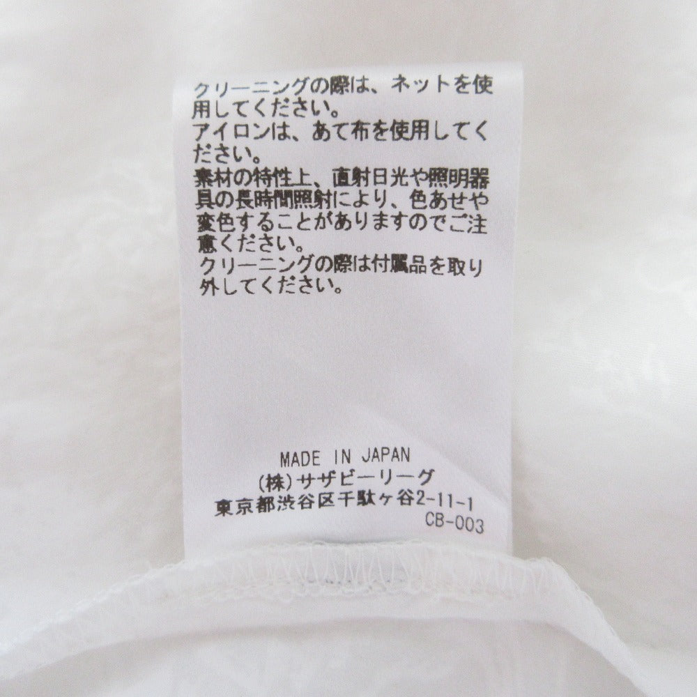 ebure コットン ボタニカル ロング ドレス