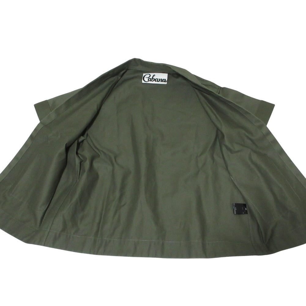 カバナ コットン 半袖 ジャケット