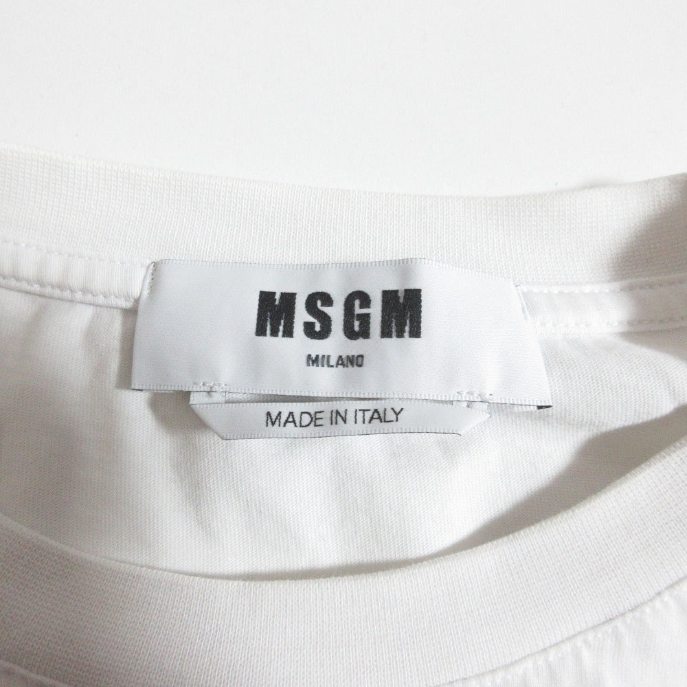 エムエスジーエム コットン半袖Tシャツ