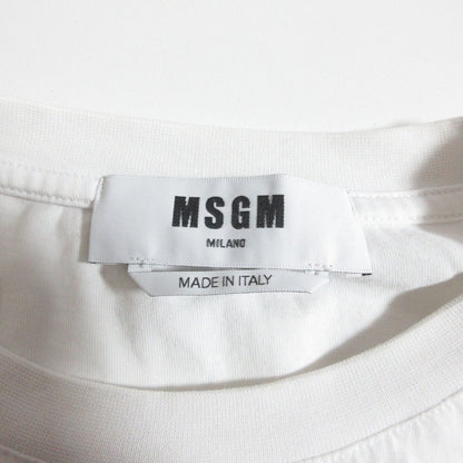 エムエスジーエム コットン半袖Tシャツ