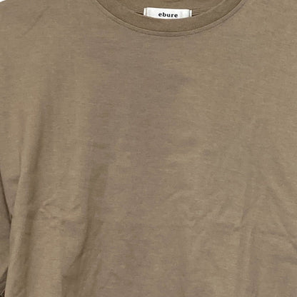 ebure クルーネック ハーフスリーブ Tシャツ