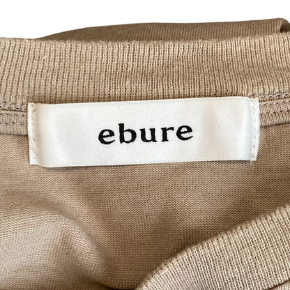 ebure クルーネック ハーフスリーブ Tシャツ