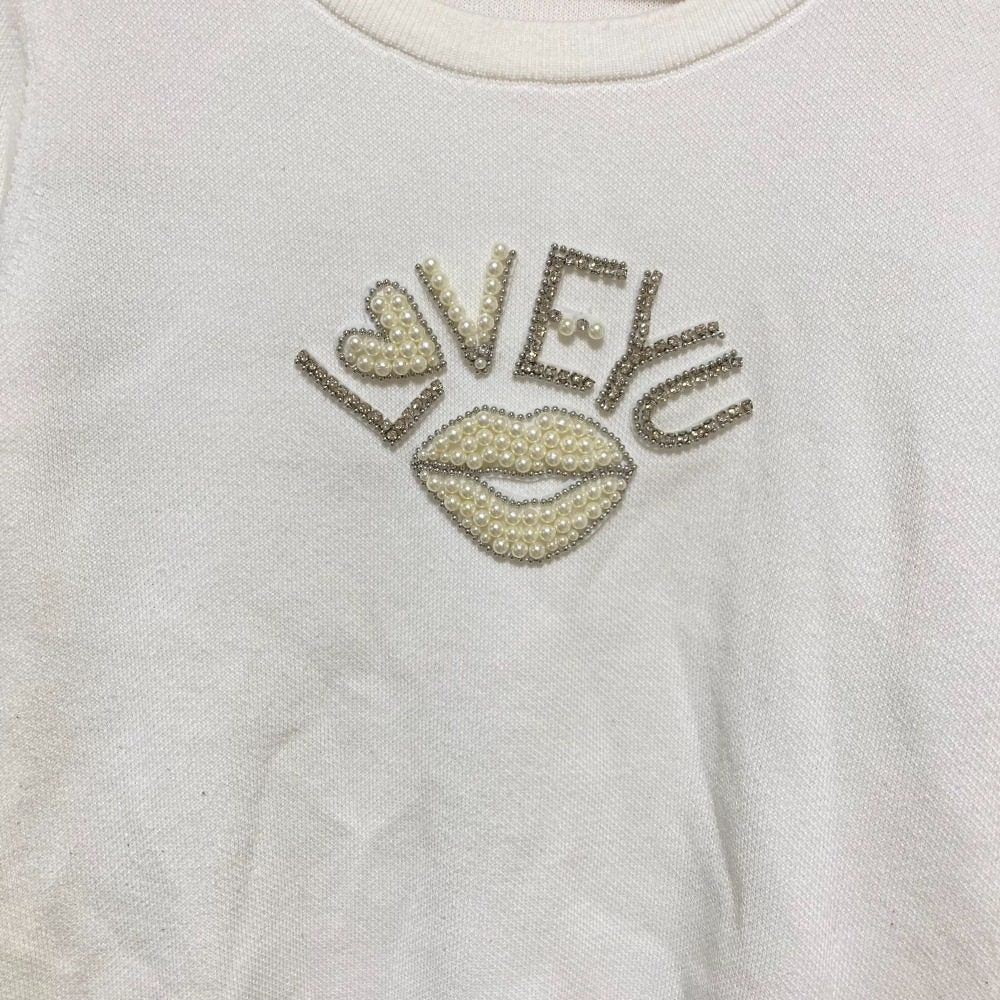 グレース クラス リップ モチーフ ニット トップ