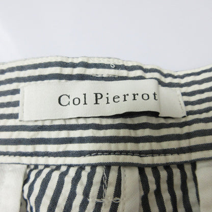 Col Pierrot シルク ブレンド テーパード パンツ
