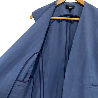 セオリー STRETCH OXFORD カラーレスベスト
