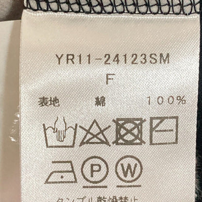 ヨリ フレアギャザーカットソー