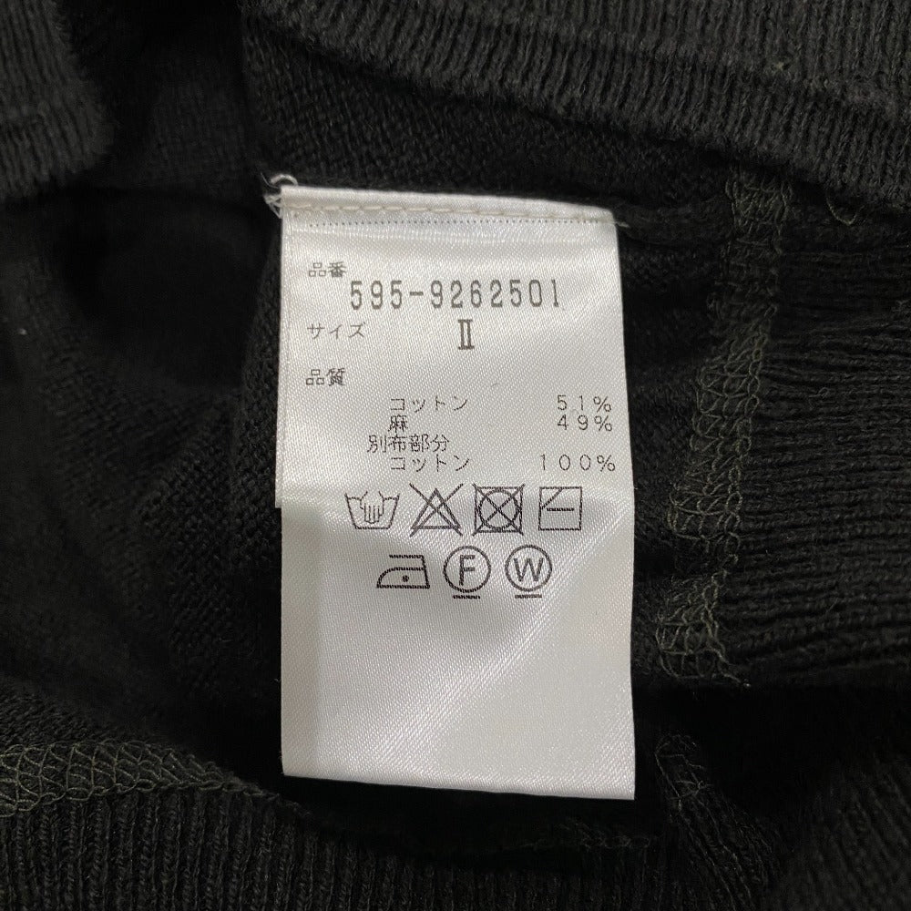 MHL. コットンリネンニットカットソー