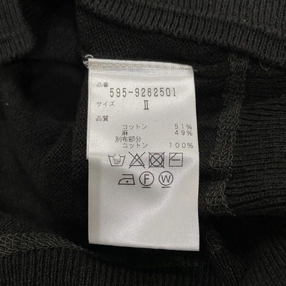 MHL. コットンリネンニットカットソー