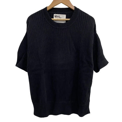 MHL. コットンリネンニットカットソー